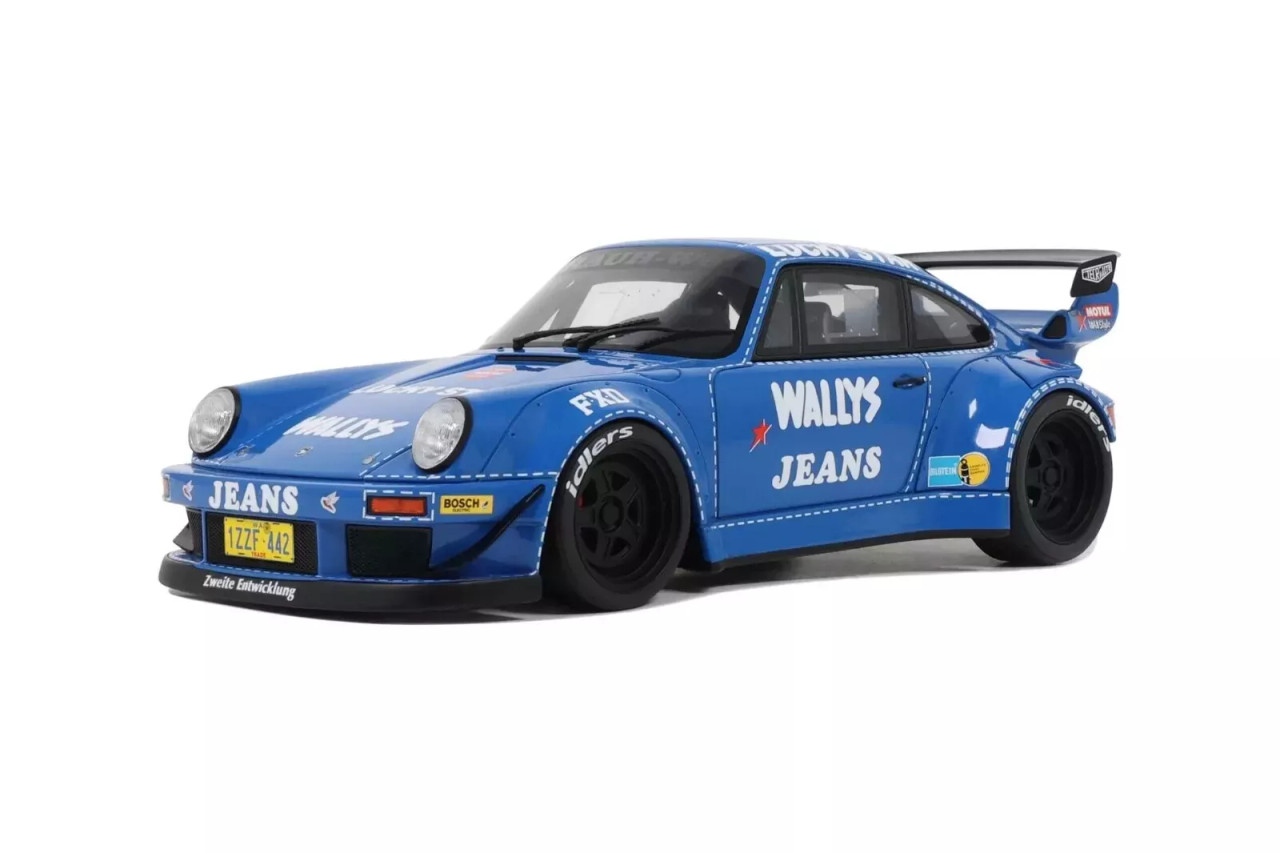 1/18 GT Spirit Porsche 911 964 RWB Osho Arrow Blue Resin Car