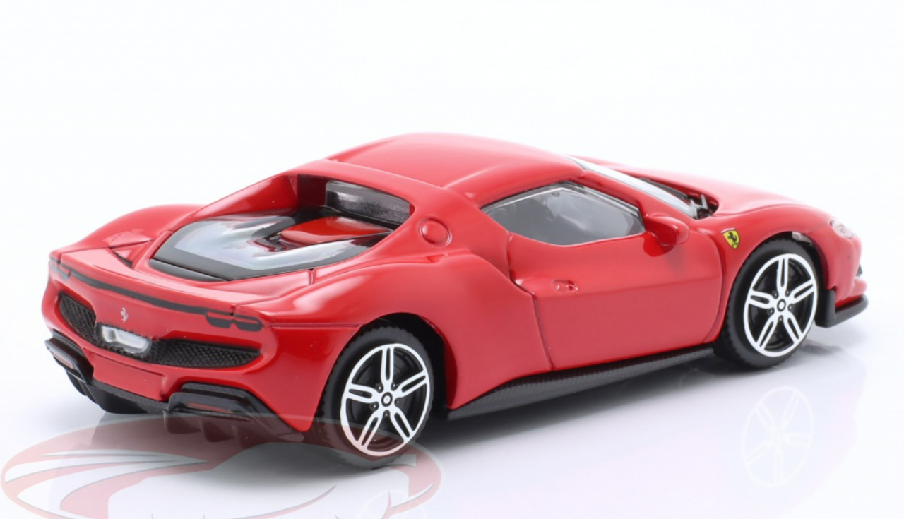 1/43 BBurago 2022 Ferari 296 GTB (Red) Car Model