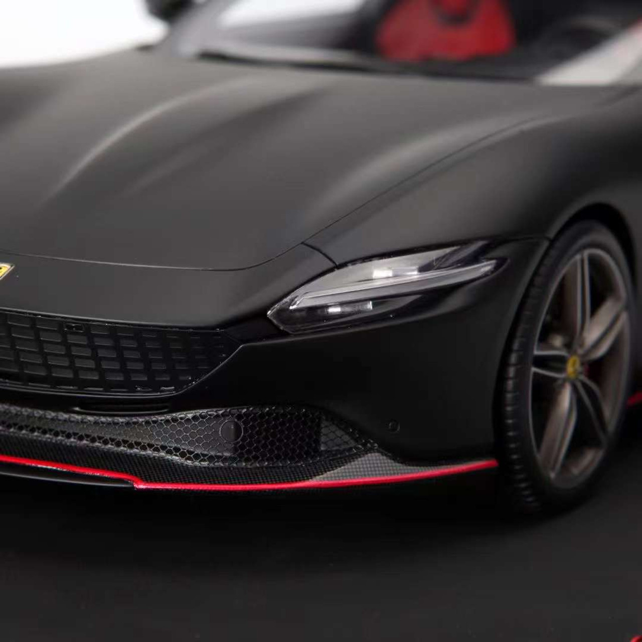 1/18 BBR Ferrari Roma (Matte Black) Limited 48 Pieces