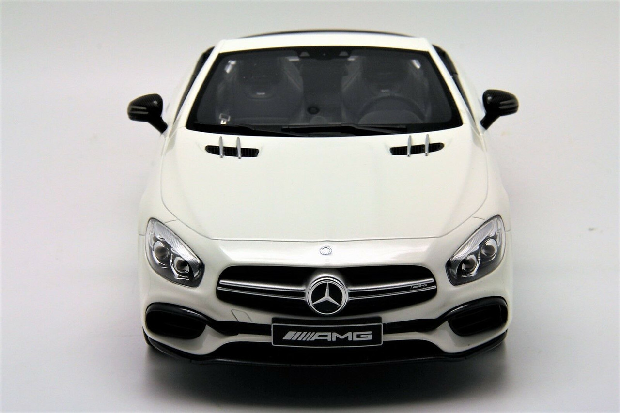 1/18 GT Spirit GTSpirit Mercedes-Benz Mercedes SL63 AMG (White) Resin Car  Model - LIVECARMODEL.com