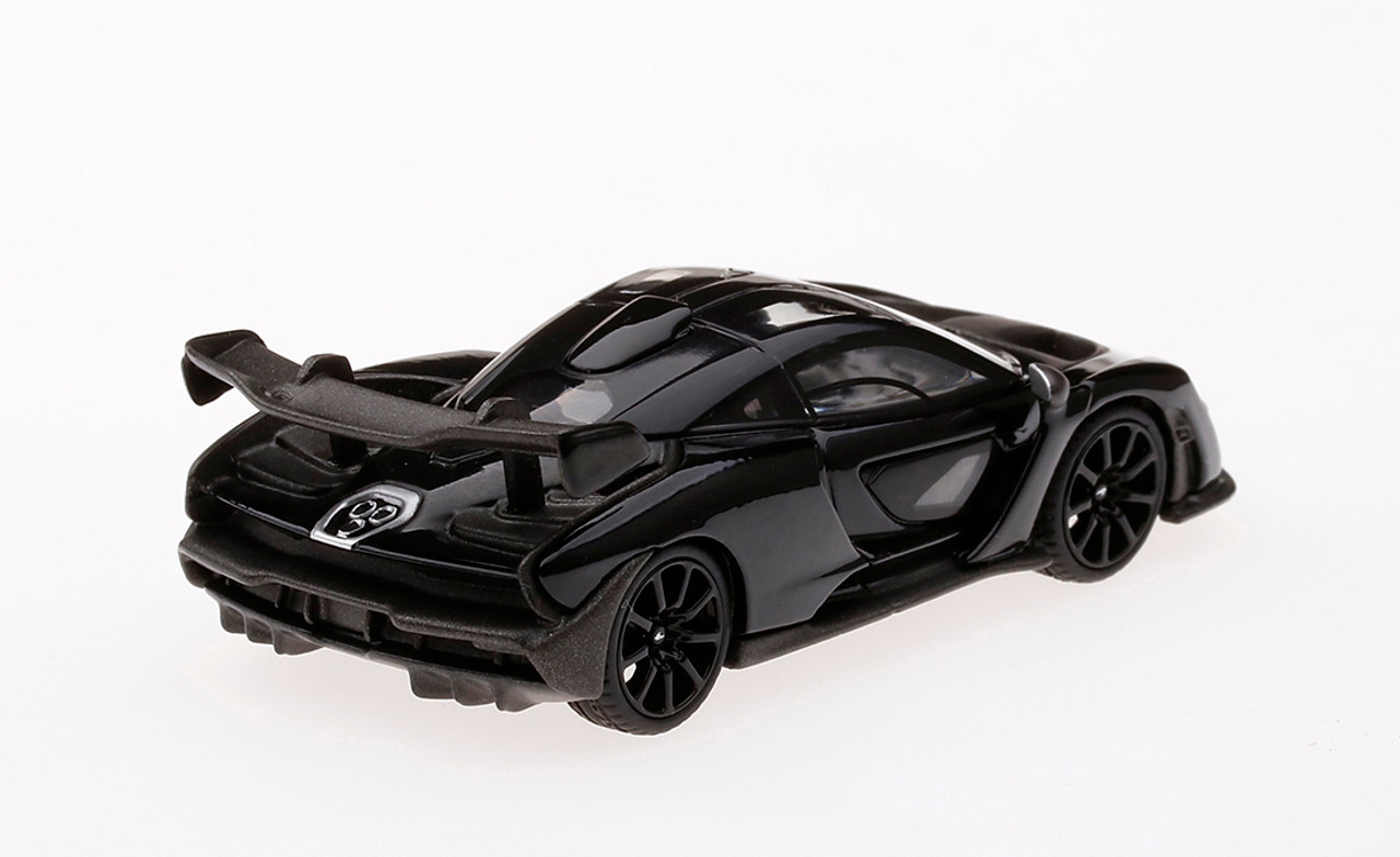 1/64 TSM Mini GT McLaren Senna (Black) Diecast Car Model