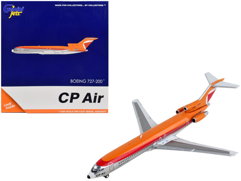 1/200 CP Air B727 航空機モデル Inflight CP Air for Boeing B727-100 CF-CUR 1/200 Aircraft Pre