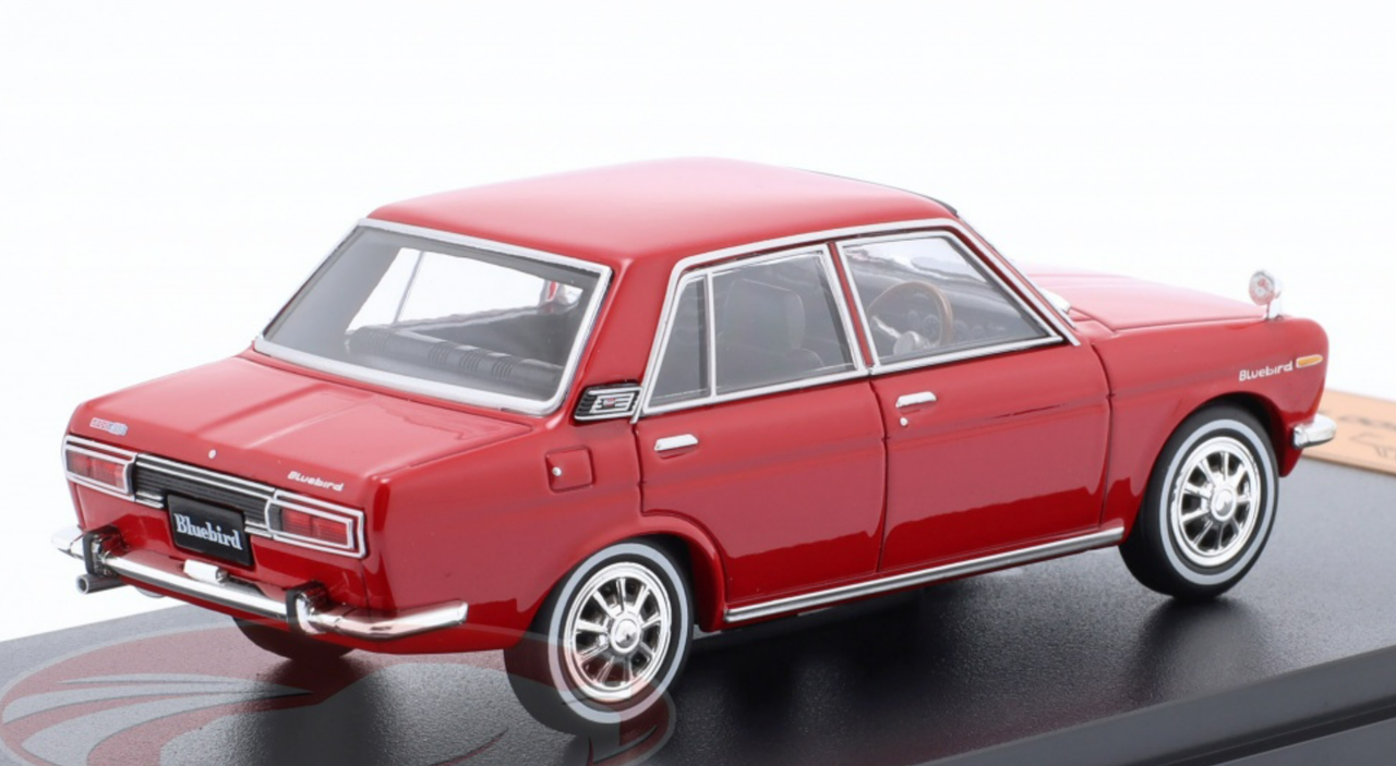 1/43 Hachette 1969 Datsun Bluebird 1600 SSS (Red) Car Model
