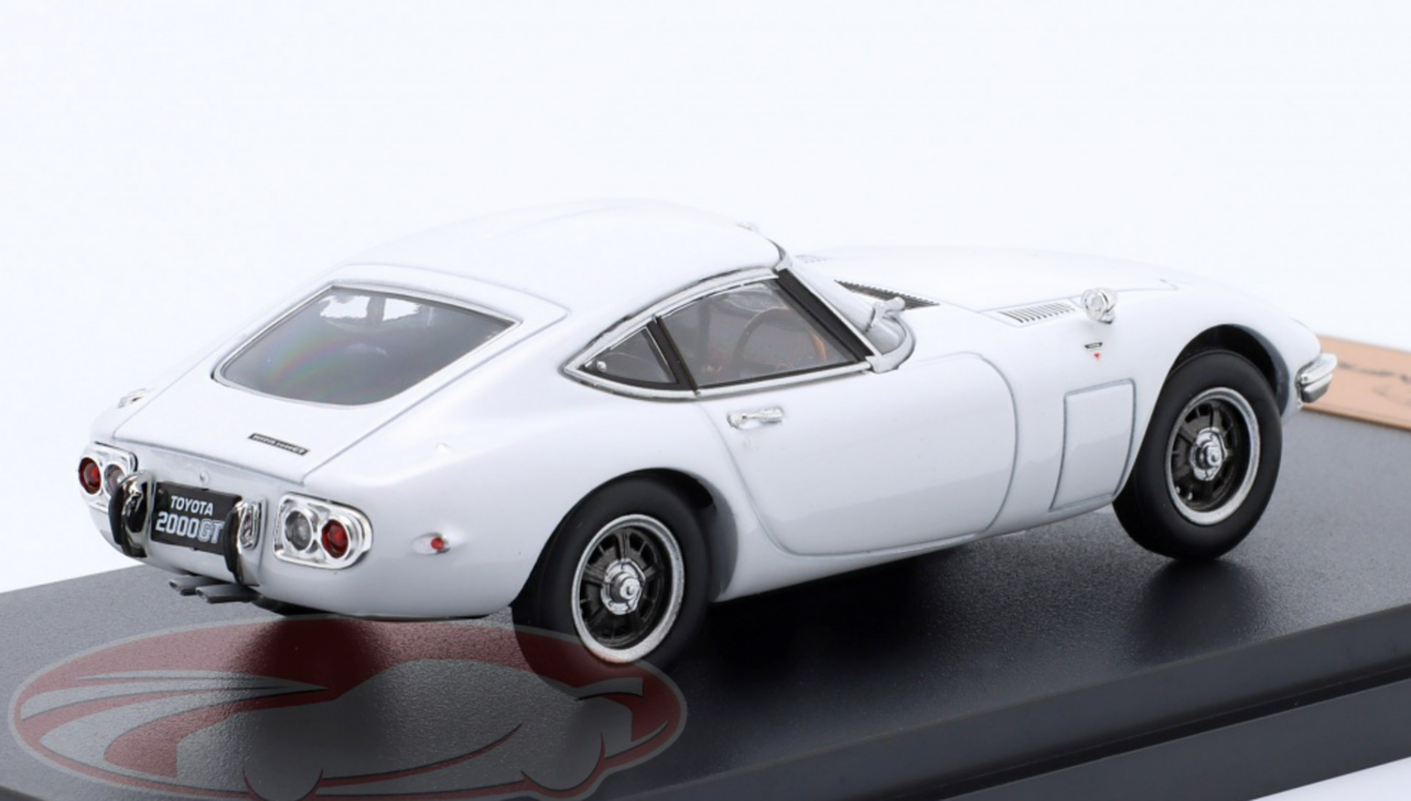 W798 新品 hachette TOYOTA 2000GT MF10 1969 1/43 Hachette 1969 Toyota 2000 GT MF10 (White) Car Model