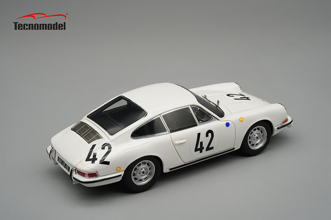 1/43 Tecnomodel Porsceh 911 S 1967 Le Mans Buchet, Linge Car Model