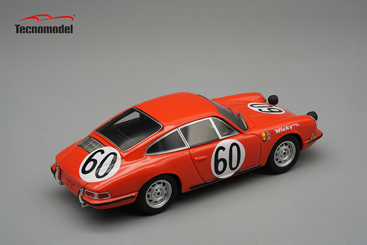 1/43 Tecnomodel Porsceh 911 S 1967 Le Mans Wicky, Farjon Car Model