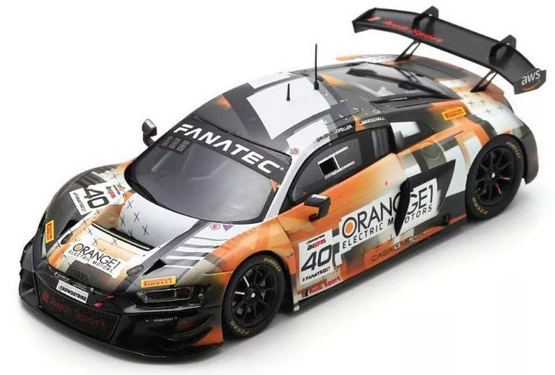 1/43 Spark Audi R8 LMS GT3 EVO II No.40 Audi Sport Orange 1 7th