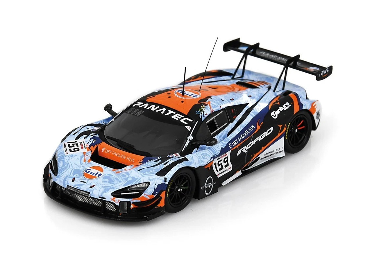 ミニカー spark McLaren 720s gt3 teo martin 1/43 Spark McLaren 720S GT3 EVO No.159 Garage 59 24H Spa