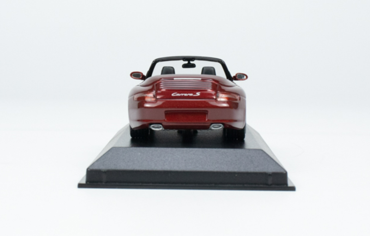 1/43 Minichamps 2005 Porsche 911 (997) Carrera S Cabriolet (Red Metallic) Car Model