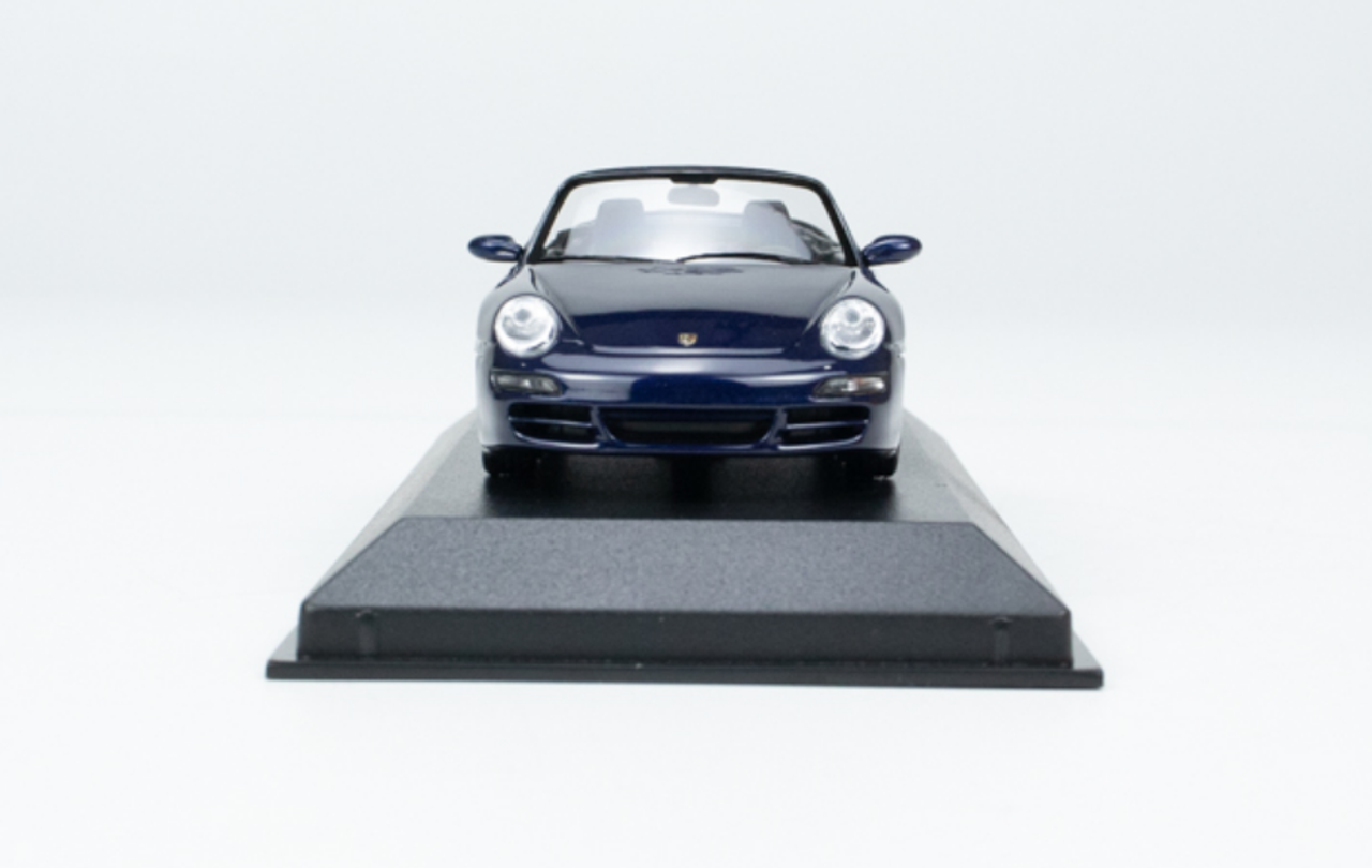 1/43 Minichamps 2005 Porsche 911 (997) Carrera S Cabriolet (Dark Blue Metallic) Car Model