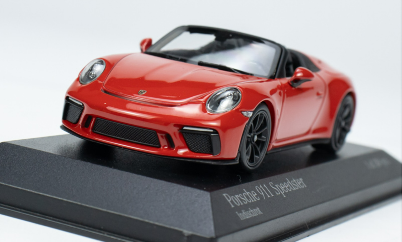 1/43 MINICHAMPS PORSCHE 911 (991) SPEEDSTER - 2019 - RED Diecast Sealed