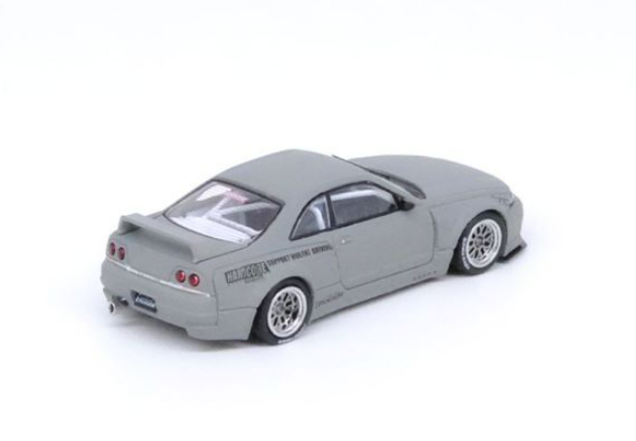 1/64 INNO NISSAN SKYLINE GT-R (R33) "Pandem / Rocket Bunny" Cement Grey Matte