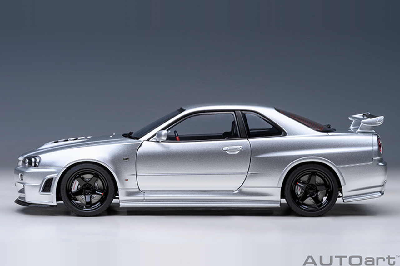 1/18 AUTOart Nissan Skyline GT-R GTR R34 Nismo Z-Tune (Z-Tune Silver) Car Model