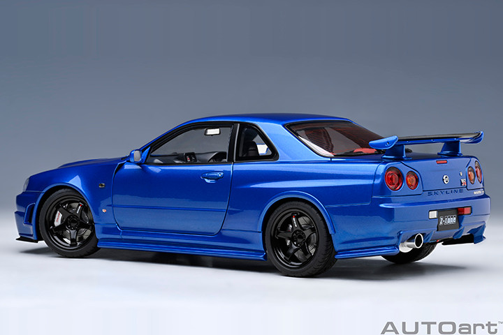 1/18 AUTOart NISMO SKYLINE GT-R s1 ミレニアム 1/18 AUTOart Nissan Skyline GT-R GTR Nismo Z-Tune (Bayside Blue