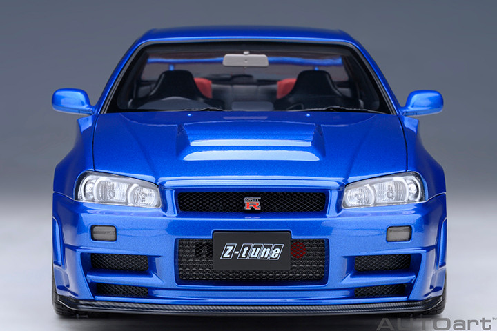 1/18 AUTOart Nissan Skyline GT-R GTR Nismo Z-Tune (Bayside Blue