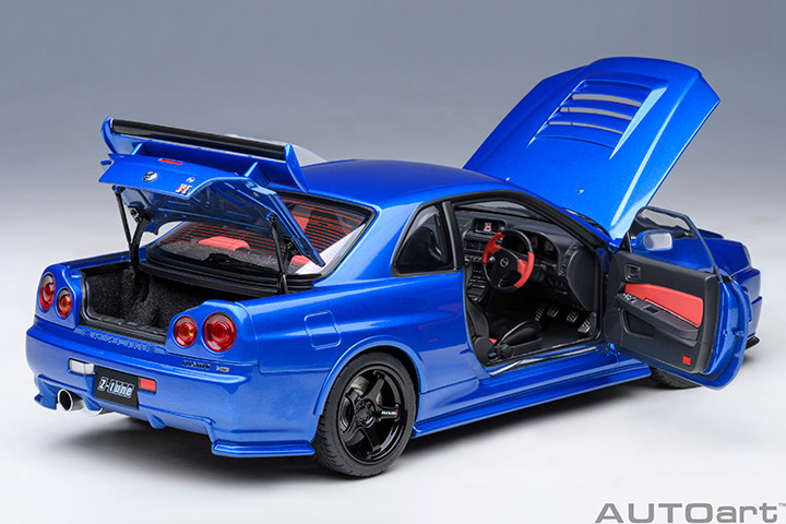 1/18 AUTOart Nissan Skyline GT-R GTR Nismo Z-Tune (Bayside Blue