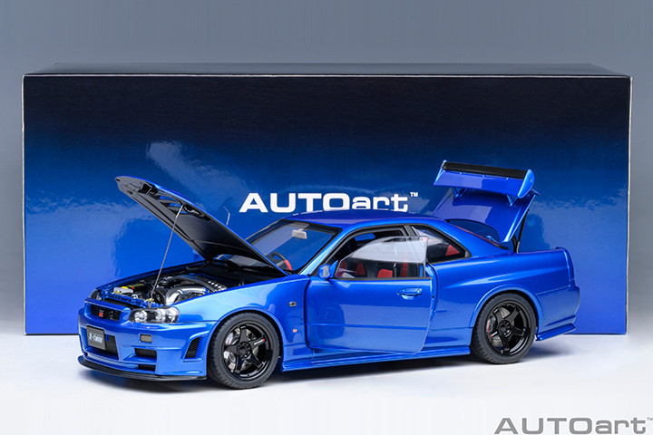 1/18 AUTOart Nissan Skyline GT-R GTR Nismo Z-Tune (Bayside Blue