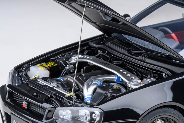 1/18 AUTOart Nissan Skyline GT-R GTR R34 Nismo Z-Tune (Black Pearl