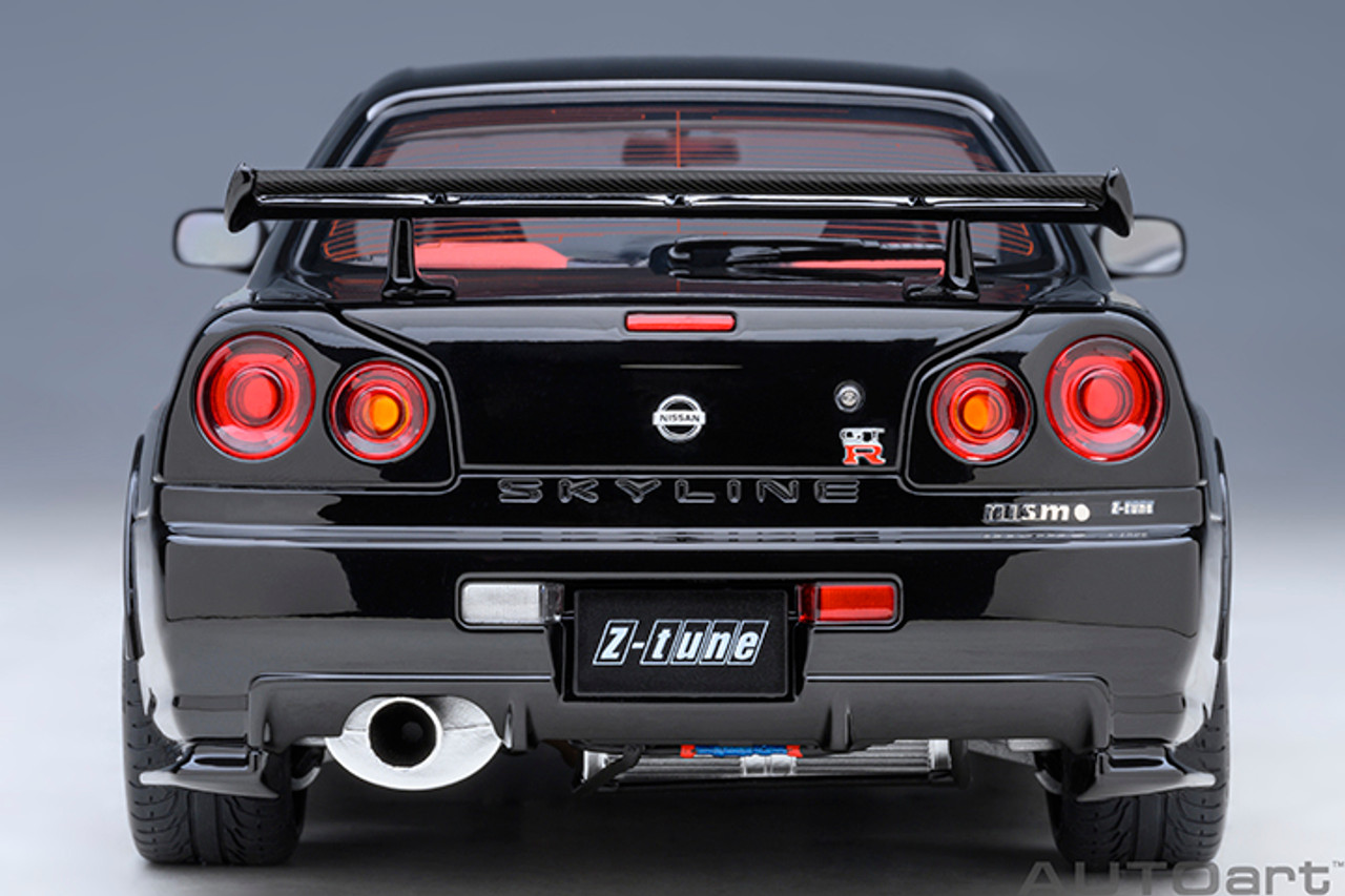 1/18 AUTOart Nissan Skyline GT-R GTR R34 Nismo Z-Tune (Black Pearl) Car Model