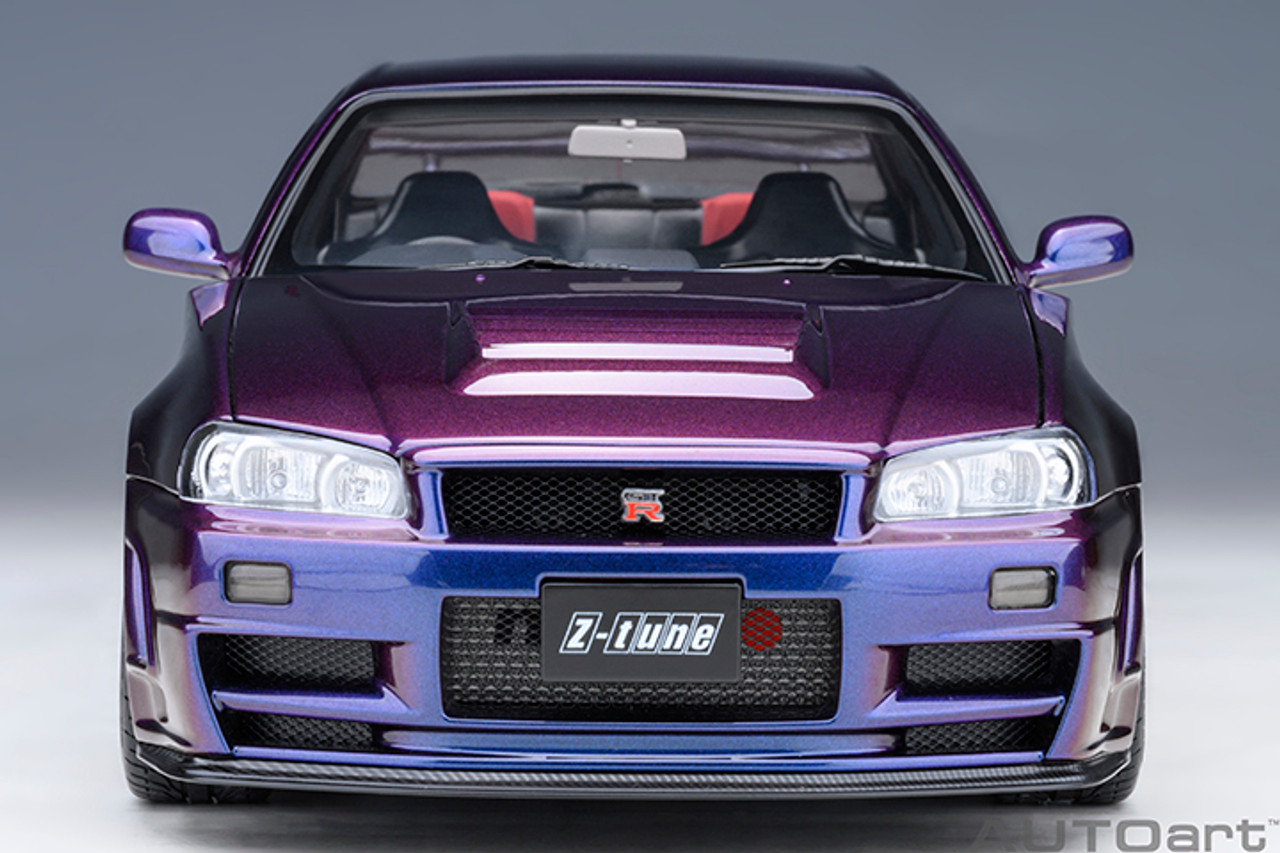 1/18 AUTOart Nissan Skyline GT-R GTR R34 Nismo Z-Tune (Midnight 