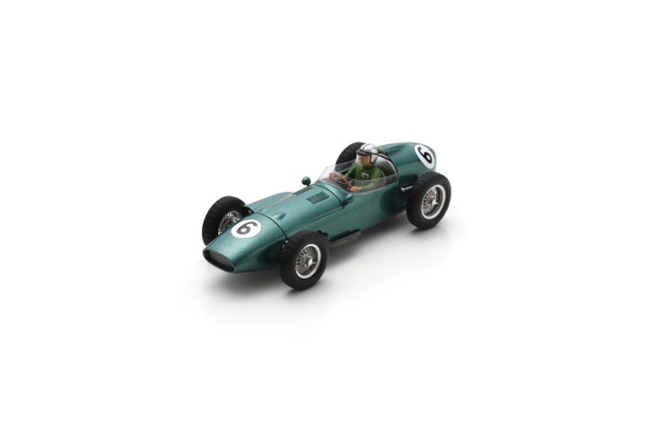 1/43 Spark Aston Martin DBR4 No.6 International Trophy 1960 Roy Salvadori Car Model