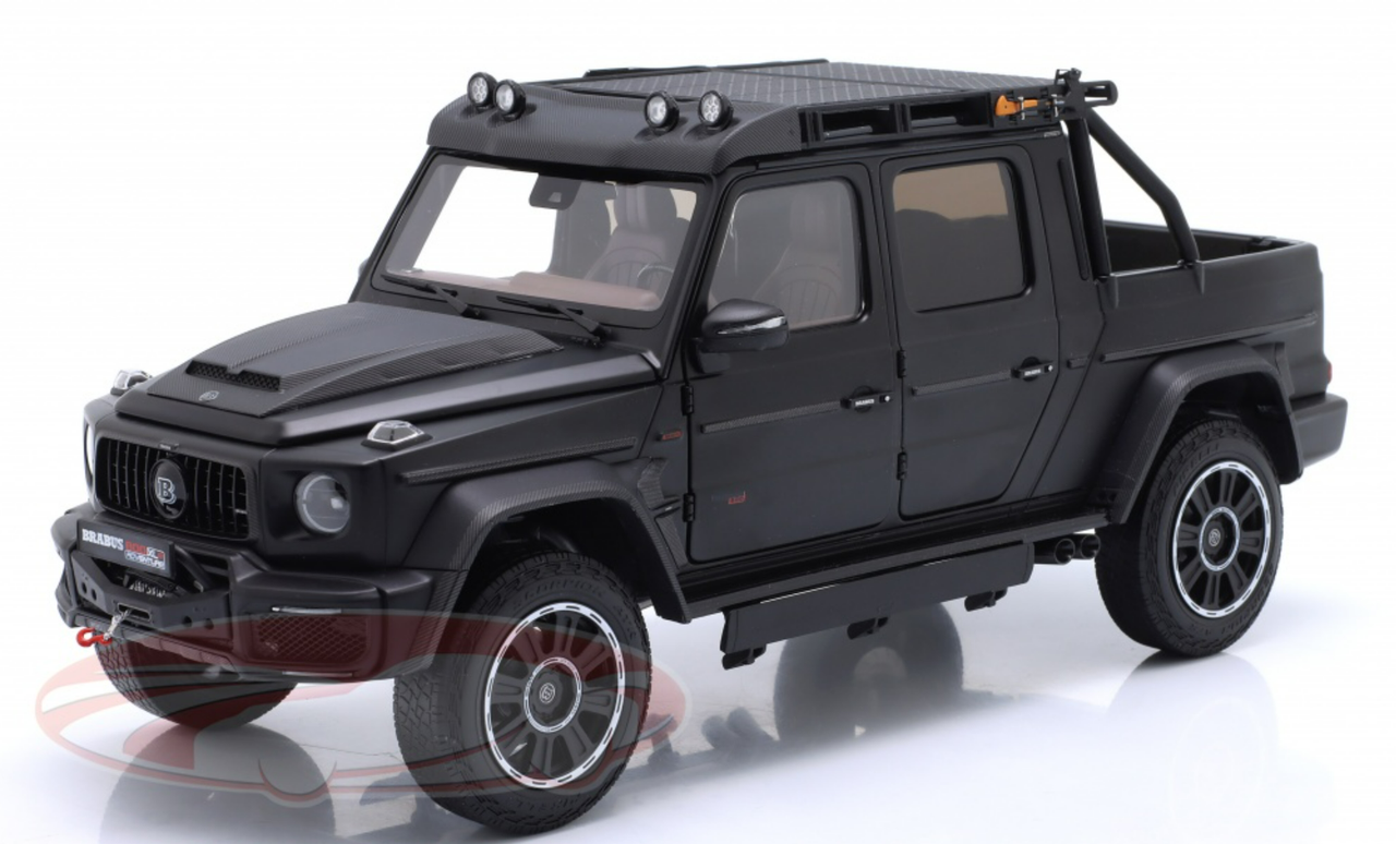 1/18 Almost Real Brabus G800 Adventure XLP Pick-Up (Designo Night Black Magno) Car Model