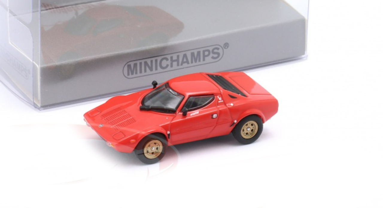 1/87 Minichamps 1974 Lancia Stratos (Red) Car Model