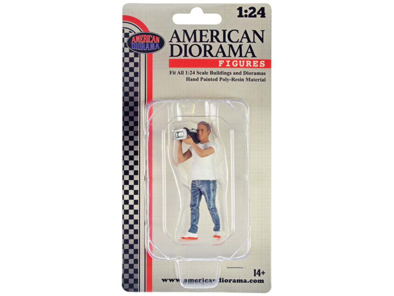"On-Air" Figure 3 for 1/24 Scale Models by American Diorama