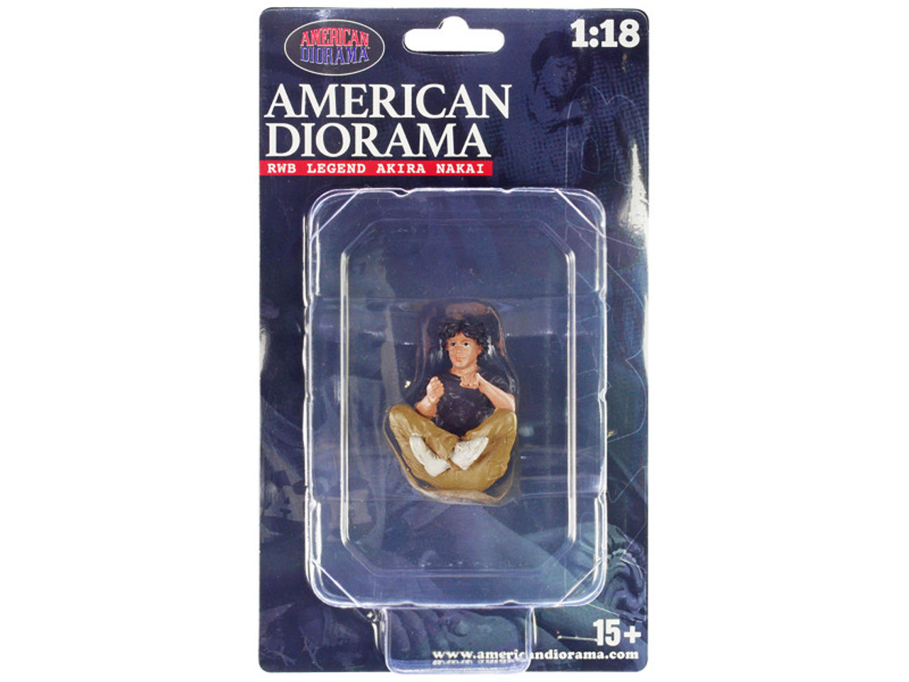 "RWB Legend Akira Nakai" Nakai-San Figure 4 for 1/18 Scale Models by American Diorama