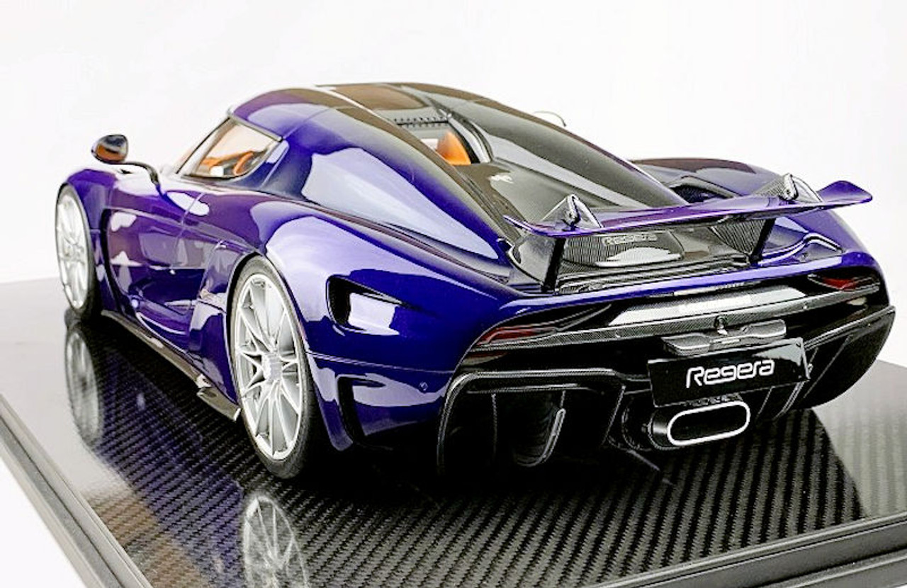 1/8 Frontiart Koenigsegg Regera (Purple Blue) Car Model