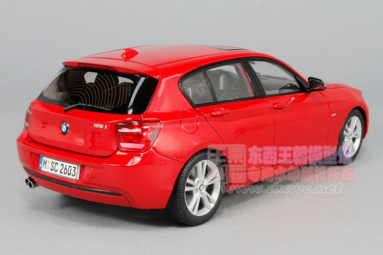 1/18 2011 BMW F20 1 Series 125i 120i (Red) Diecast Car Model
