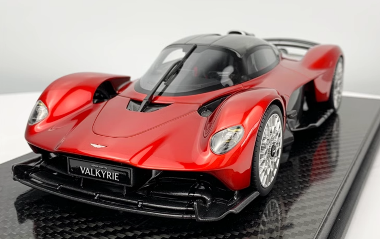 1/18 Frontiart Aston Martin Valkyrie (Candy Apple Red) Resin Car Model