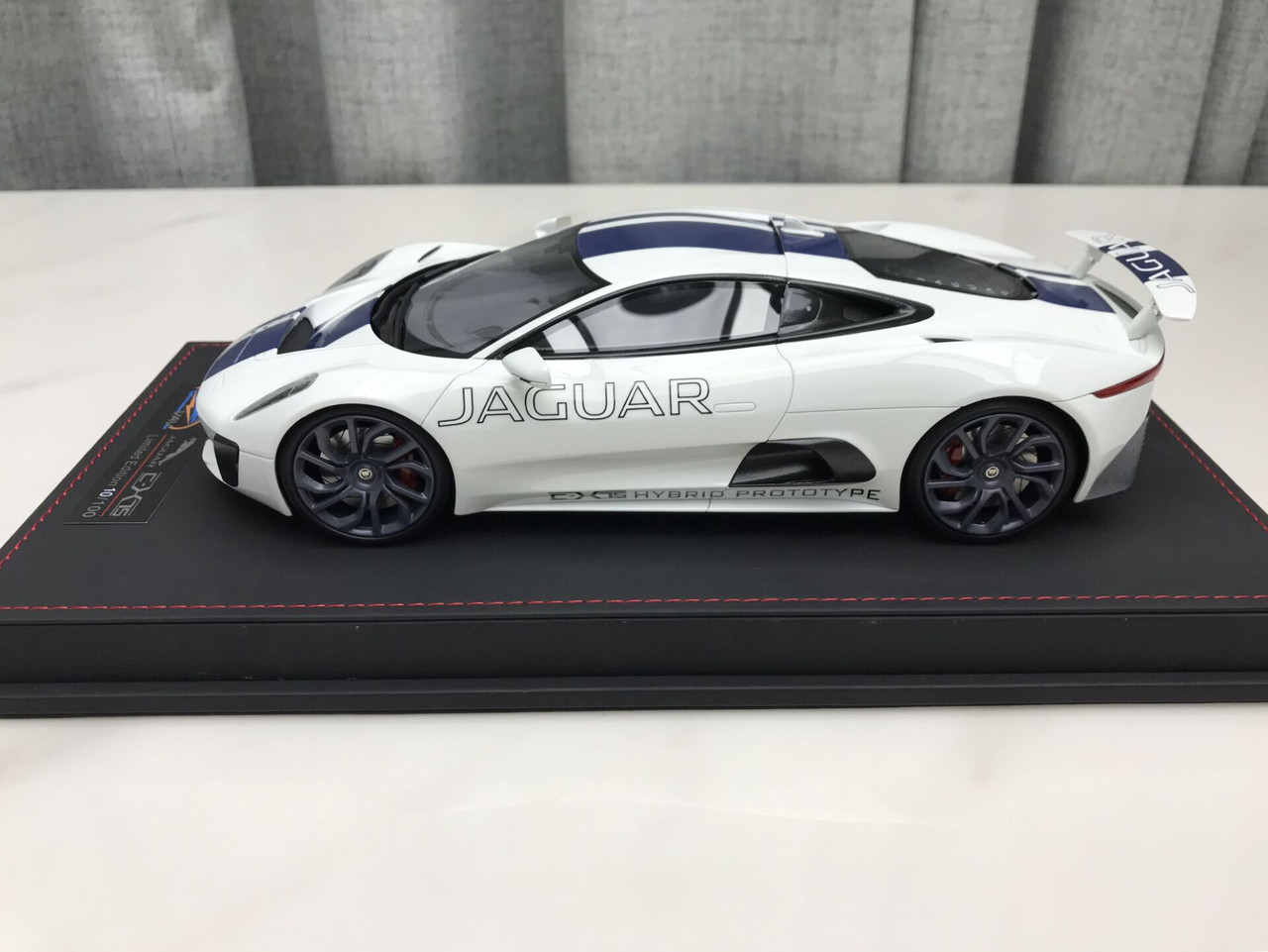 1/18 VAV Jaguar C-X75 CX75 Hybrid Concept Prototype Resin Car Model Limited 100