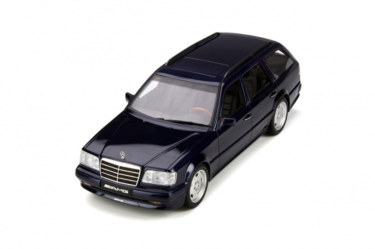 1/18 OTTO Mercedes-Benz Mercedes S124 E36 AMG Wagon (Blue) Resin