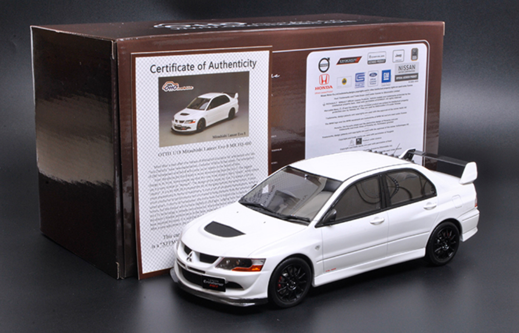 オートアート1/18 三菱ランサーエボリューションⅧ/WHITE[梱0.2]