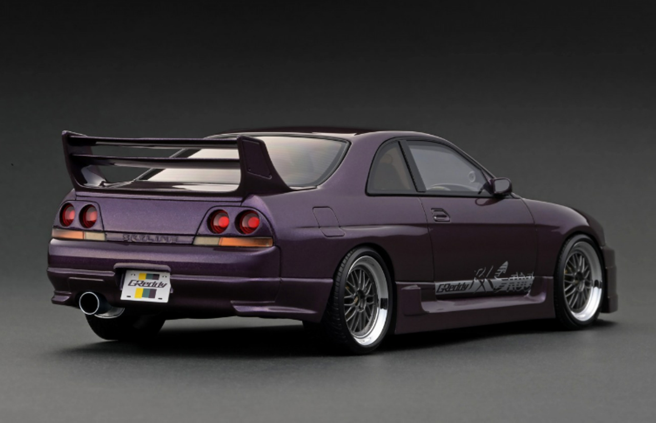 1/18 Ignition Model Nissan GReddy GT-R (BCNR33) Midnight Purple (Limited 80 Pieces)