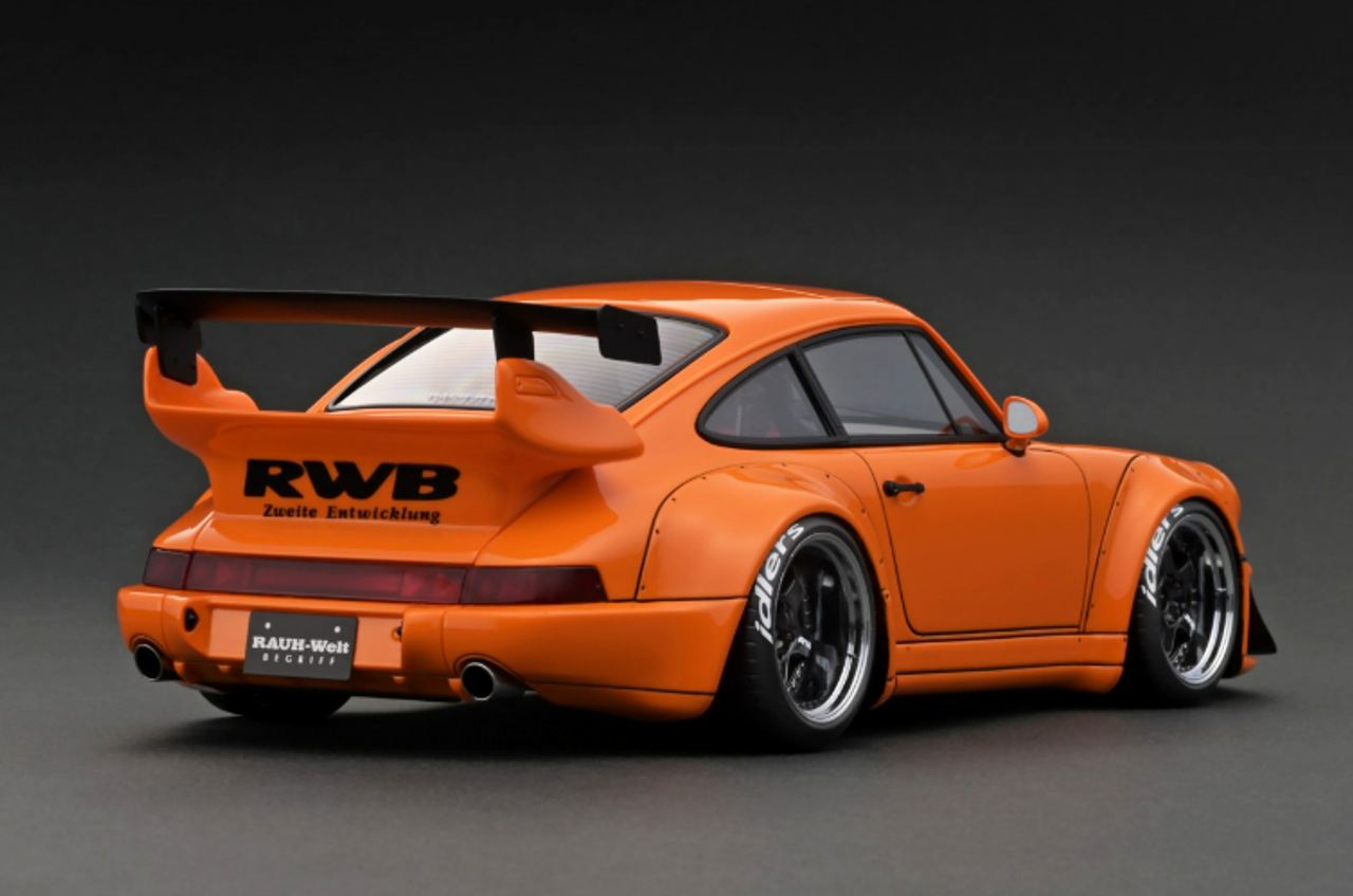 1/18 Ignition Model Porsche RWB 964 Orange (Limited 80 Pieces)