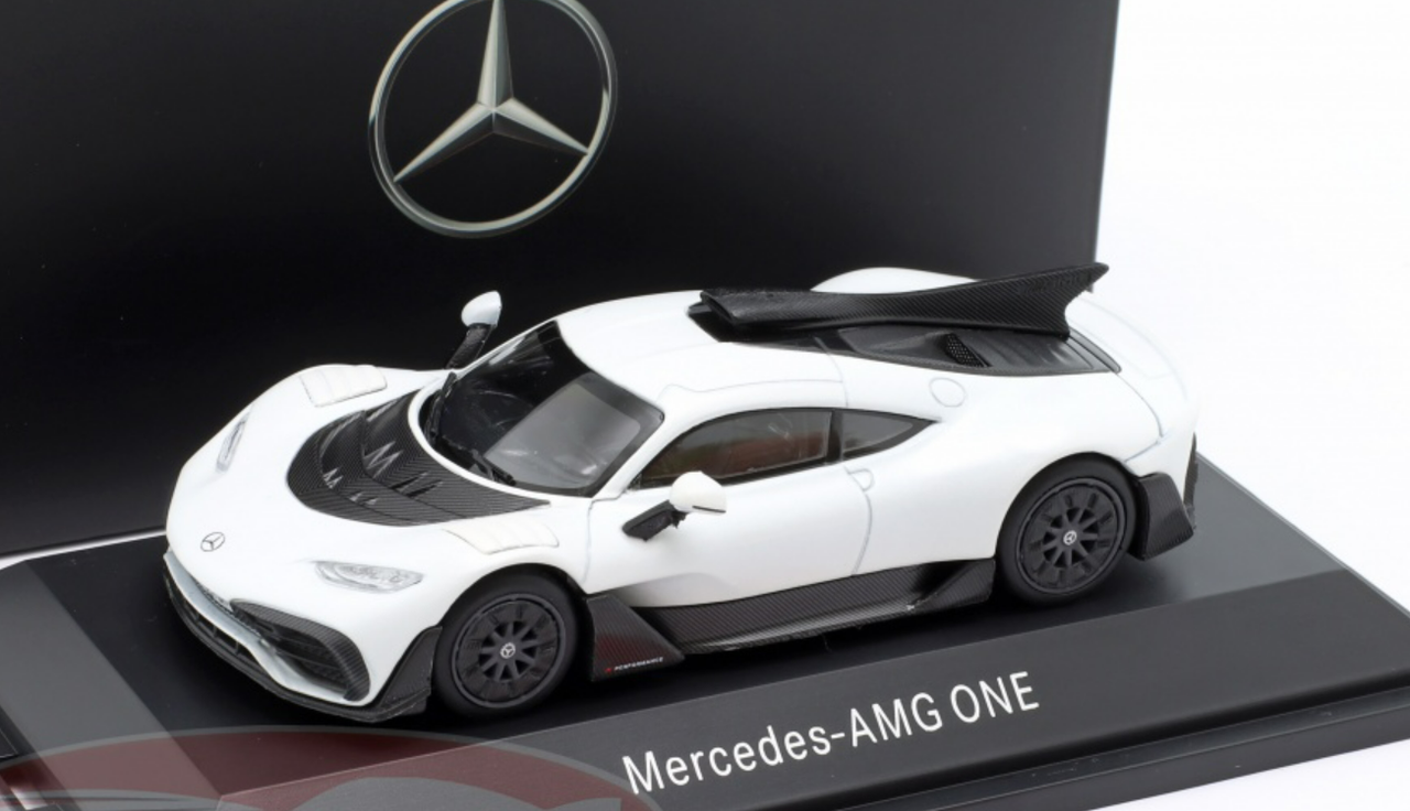 1/43 Dealer Edition 2023 Mercedes-Benz AMG ONE (C298) Street Version  (Cashmere White) Car Model