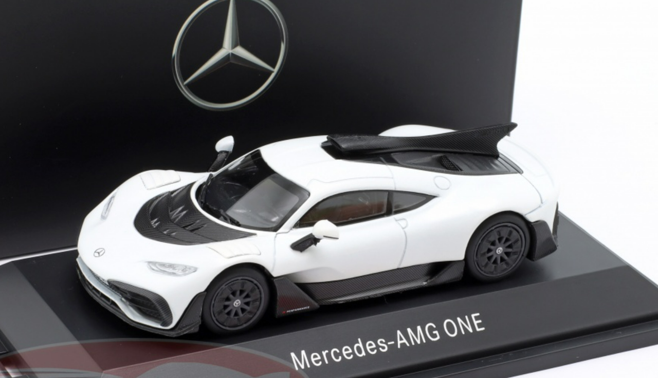 1/43 Dealer Edition 2023 Mercedes-Benz AMG ONE (C298) Street Version (Cashmere White) Car Model