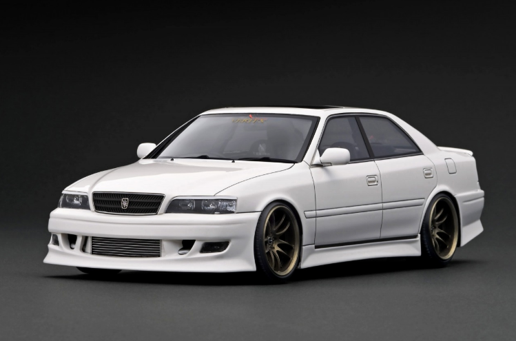 1/18 Ignition Model Toyota VERTEX JZX100 Chaser White (Limited 80