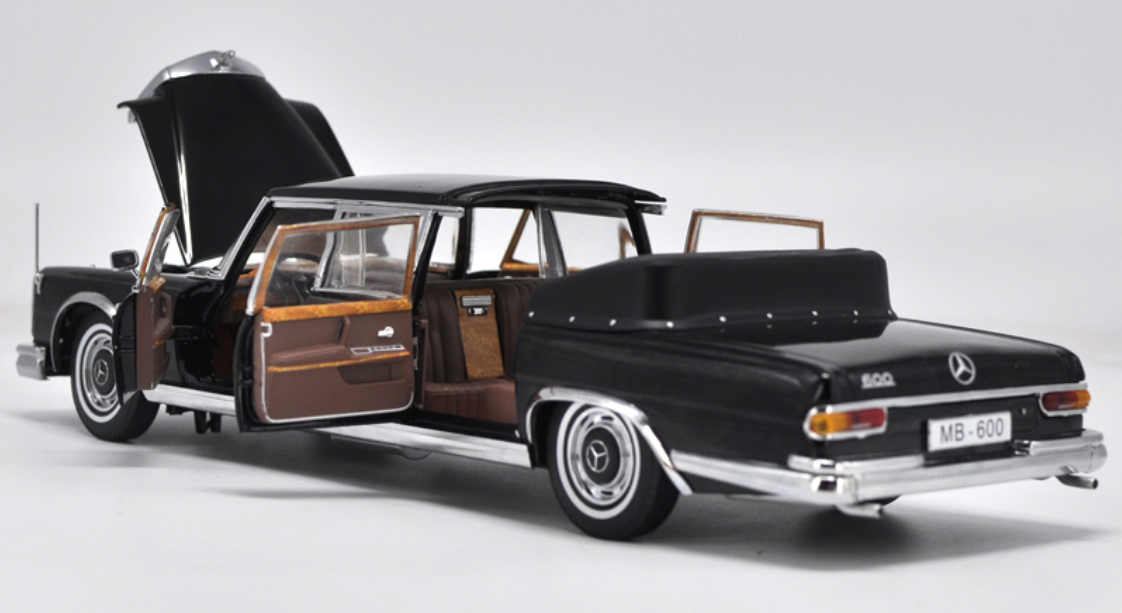 Mercedes Classe S Pullman Limousine Sunstar 1/18 – Diecast Argenté – Modèle 4114, Occasion