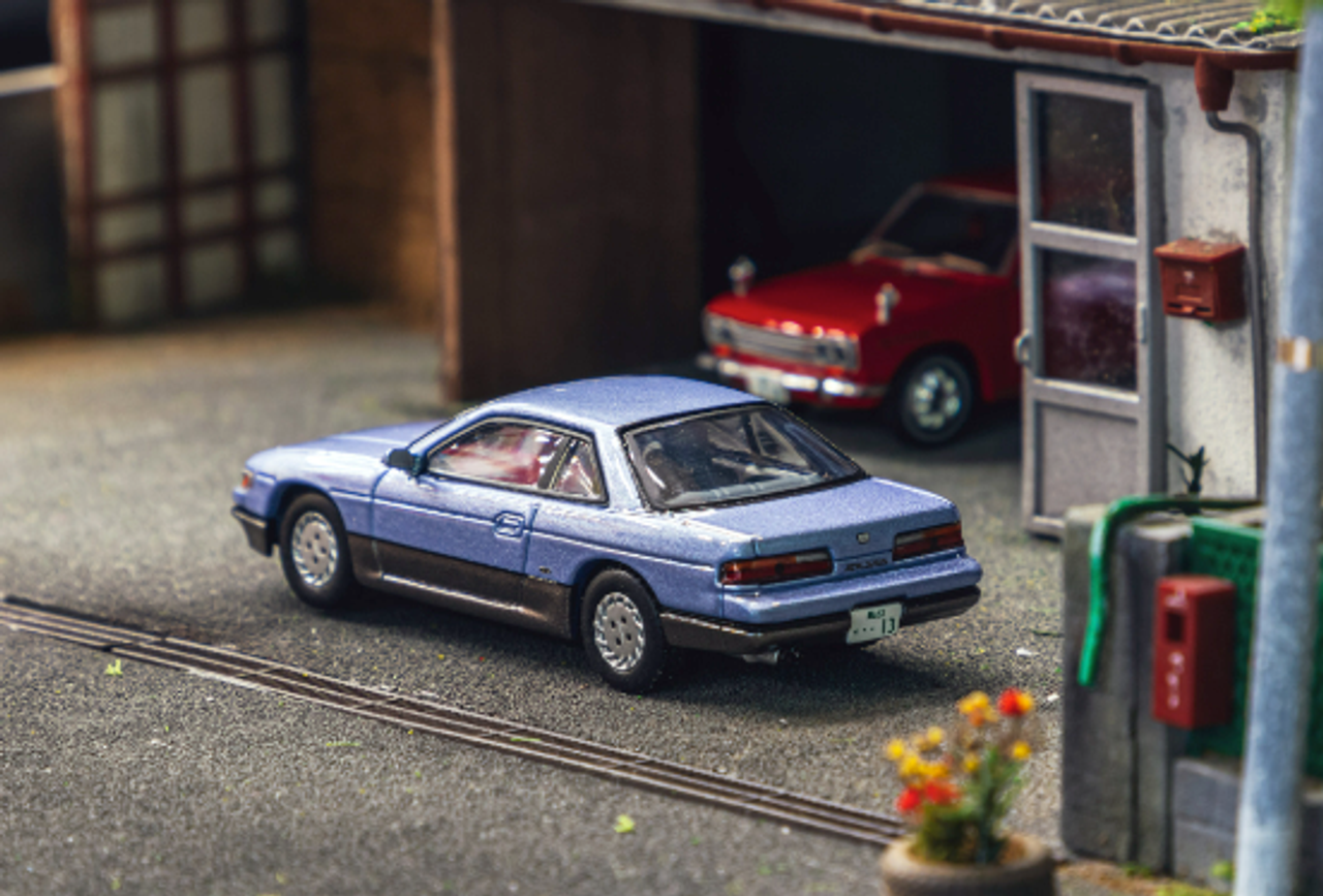 1/64 Tarmac Works Nissan Silvia (S13) Blue/Grey