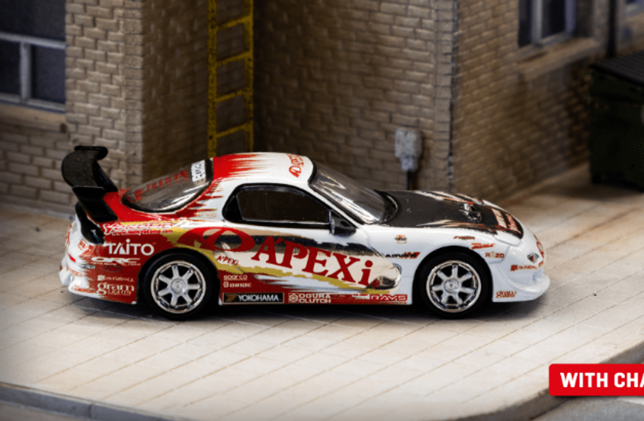 1/64 Tarmac Works Mazda A‘PEXi Stage-D FD RX-7 