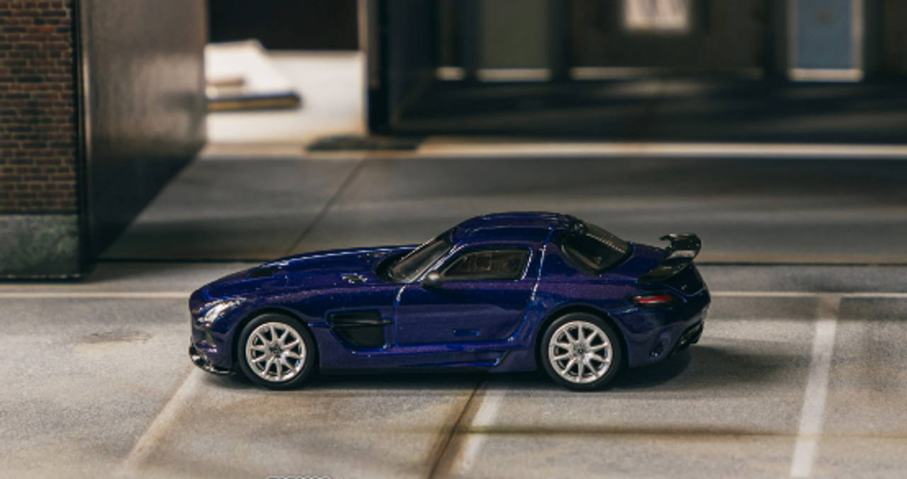 ターマックワークス 1/64 メルセデスベンツ SLS AMG ブラックシリーズ 1/64 Tarmac Works Mercedes-Benz SLS AMG Coupé Black