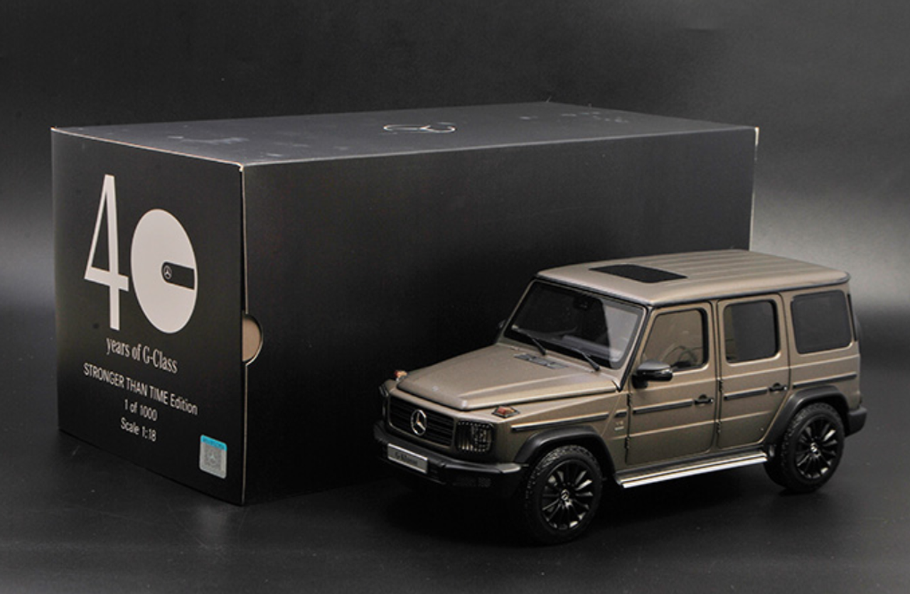 ゲレンデ 1/18Mercedes-Benz G500 1/18 Dealer Edition Mercedes-Benz Mercedes 40 Years of G