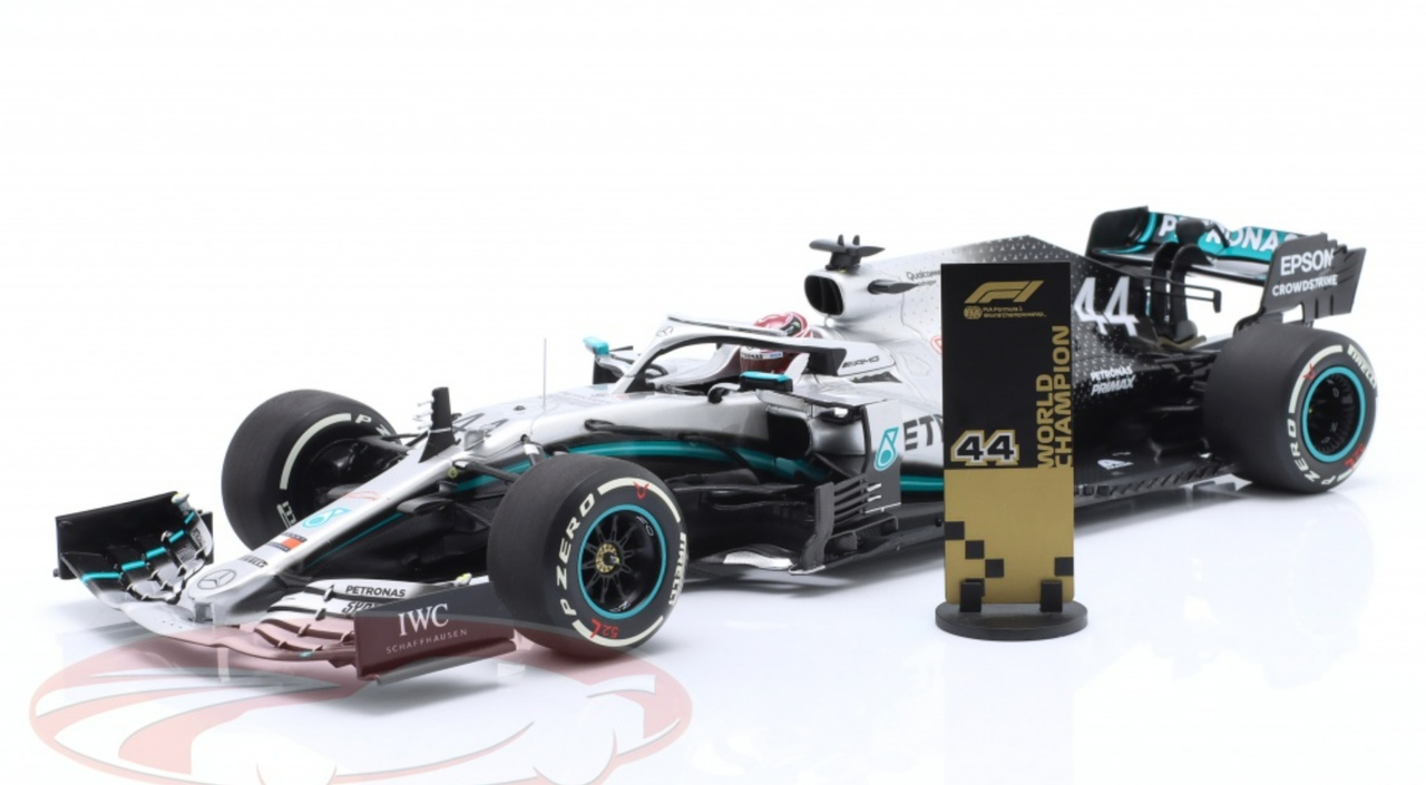 1:18 メルセデス AMG F1 W10 チャンピオン 2019 L.ハミルトン #44