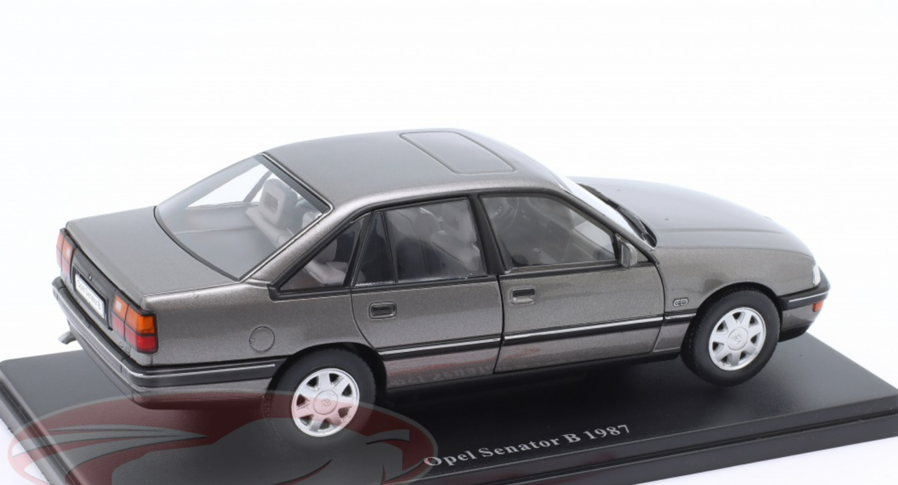 1/24 Hachette 1987 Opel Senator B (Grey Metallic) Car Model