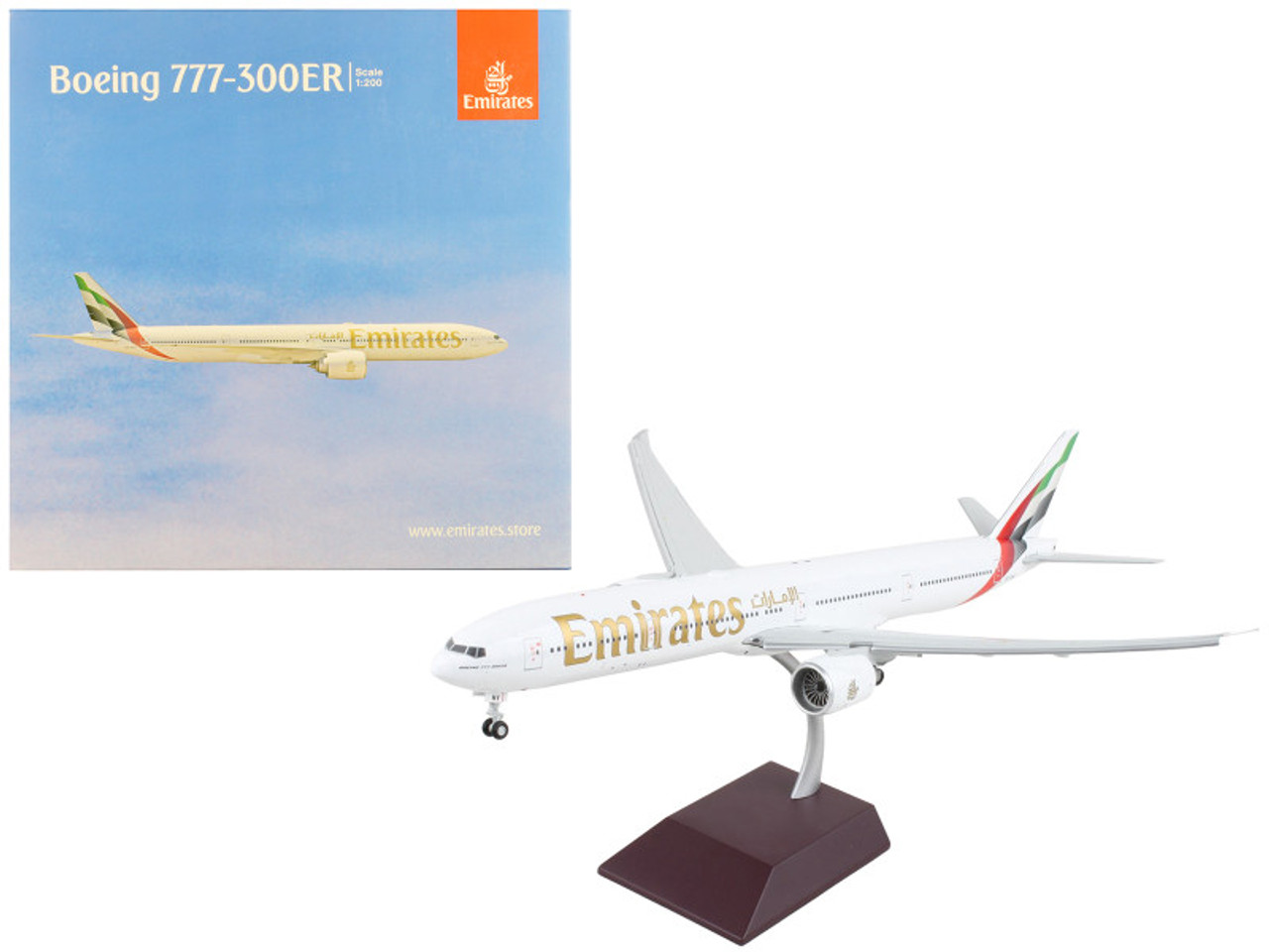 500円引きクーポン】 //レア//Emirates 1/200 Boeing777-300ER 航空機 