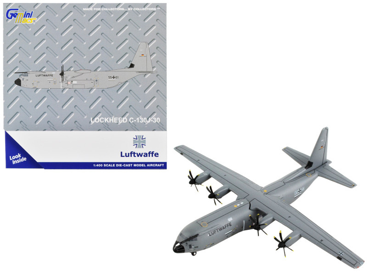 航空機・ヘリコプター Gemini 200 LOCKHEED C-130J 1/200 Gemini 200 1:200 Lockheed C-130J: Blue Angels, Fat Albert