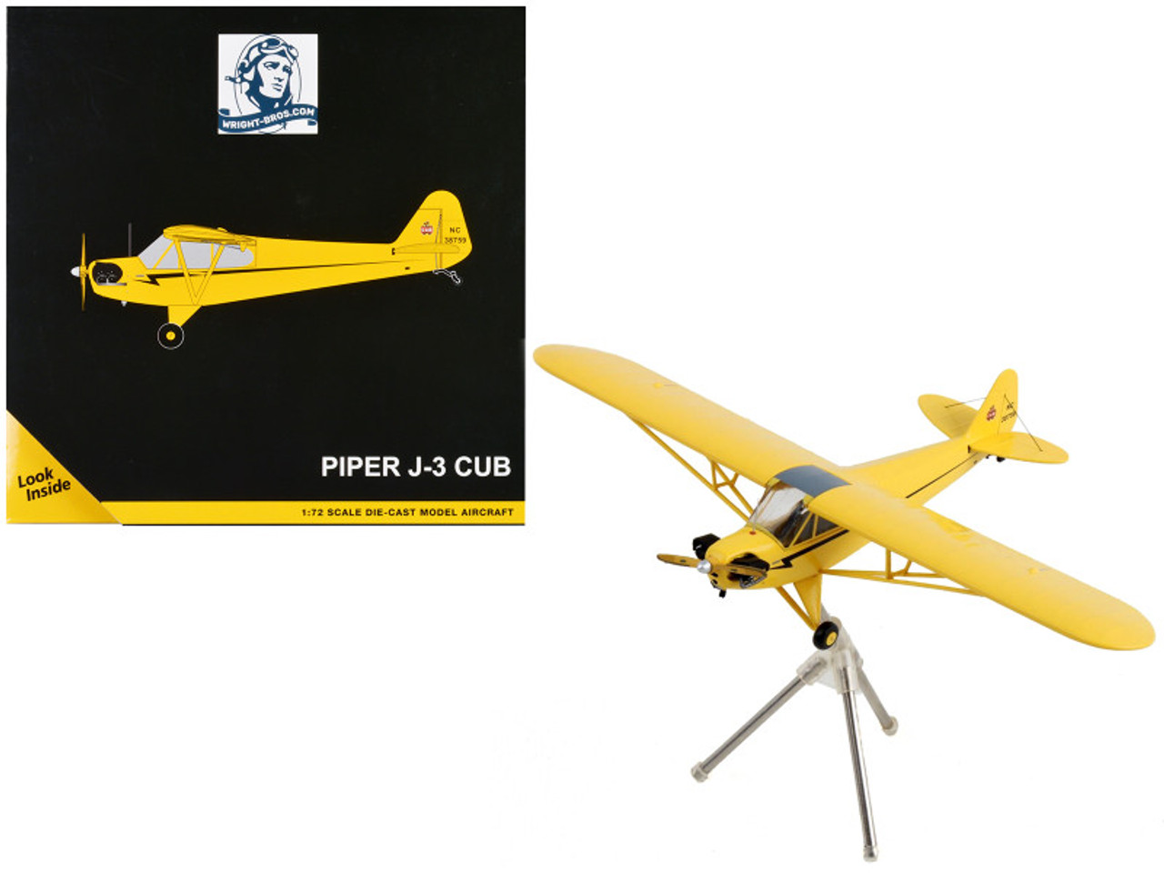 大人気商品 OK MODEL 組立キット 電動 PIPER China J-3 J3 CUB